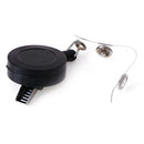 Retractable Pull Chain Reel ID Card Badge Keychain Holder Recoil Belt Clip FT