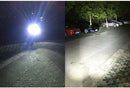 LED Motorcycle Bike Car H4 3 COB HI/Lo Beam Headlight Lamp Bulb Kit 2000LM 6000k