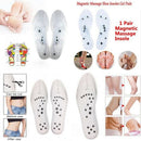 Unisex Acupressure Magnetic Massage Foot Therapy Reflexology Pain Relief Pa X4W7