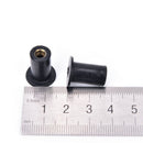 6pcs M5 rubber grommet well nuts blind fastener windscreen kayak accessories  3C