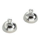 10pcs Magnetic Alloy Round Ball Magnet Clasp 10mm DIY Necklace Bracelet G9N8
