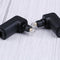 2Pcs 90 degree optical audio cable adapter male and female right angle FT