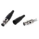 3pin Female plug Mini TA3F XLR Audio Microphone connector MIC Adapter OZ