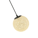 2Pcs Modern Rattan Ball Pendant Light Shade Chandelier Ceiling Lamp Fixture,