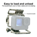 Action Camera Portable Protective Frame Easy Install Cage for GOPRO 9 Black