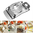 Cooking Stainless Steel Boiled Egg Slicer Kitchen Mushroom Tomato Cutter Chopper