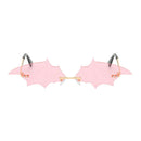 4pcs Bat Wing Sunglasses Summer Designer Rave Party Costume Shades Glasses