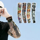 1Pcs Cycling Sports Tattoo Sleeves UV Cool Arm Sleeves Cycling Arm Warm&+
