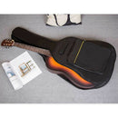 Waterproof 39'' Acoustic Guitars Case Double Shoulder Bags Backpack Hand Bag