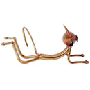 Yoga Cat Wine Rack Metal Wine Holder Wine Shelf Sculpture Practical Sculptu