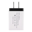Universal 3 Ports USB Color Travel Charger US Plug 5V 2A Quick Charging Charger