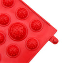 Red Acupuncture Foot Massager Medical   Mat Foot Massage Pad BX