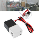 DC 12V 1/4" 2 Way Normally Closed Pneumatic Aluminum Electric Solenoid Air Valve