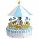 Carousel Wedding Favor Boxes Candy Boxes Gifts Box for Wedding, Party, Baby