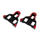 2Pcs Road Bike Cleats 6 Degree Cycling Self-locking Pedal Cleats with Screws