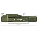 Outdoor Portable Fishing Bag 600D Polyester Fiber Fishing Rod Reel Lure Pack