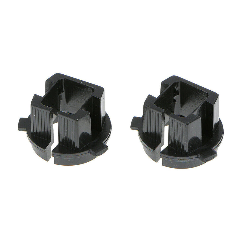 2Pcs Car H7 Xenon Lamp Bulb Base Adapter Holder Conversion Kit For Kia Black