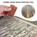 Rubber wood grain painting tool imitation wood graining wall texture art brushOZ