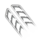 1 Pair Car Styling Stickers Decorative Air Flow Intake Hood Fender Decals