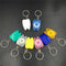 5Pcs Dental Oral Health Hygiene Floss Key Ring Keychain Random Colourful 15M
