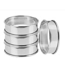 4 pcs Cake mould French Mousse Cheese Tart Ring Stainless Steel Hot