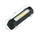 USB Rechargeable LED Bicycle Cycling Tail Light Bike Safety Warning Lamp