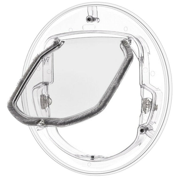 Cat Flap Door, 4 Way Locking Cat Doors, Small Pet Door for Cats, Small Dogs