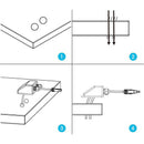 Roof Wire Entry Gland Box Solar Panel Cable Motorhome Caravan BoatB Hn