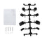 Plastic Wing Mirror Retrofit Kits for 1/10 On Road Racing Drift Car Ornament -