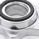4x Standard 1'' Dumbbell Spin Lock Replacement Barbell Hex Nut Bars Collar Screw