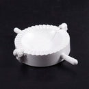 White Plastic Hand Press Pierogi Mold Dumpling Mould Z6R2
