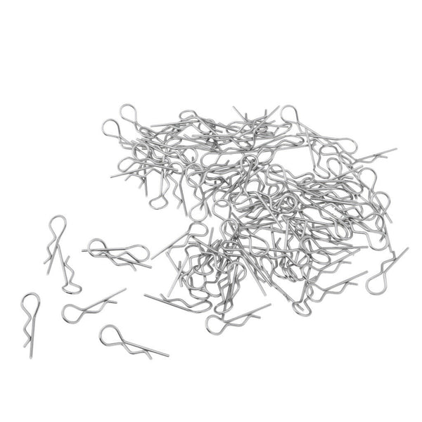 Universal 1.5mm Diameter R-Shaped Cotter Clips Hitch Pin Clip, Pack of 100