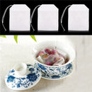 100x Empty Teabags String Heat Seal Filter Paper Herb Loose Tea Bags Teabag liau