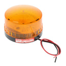 Amber Industrial Warning Strobe Beacon Light Alarm Lamp DC12V, Water-Proof