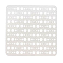 Theme Hollow Ruler Embossing Stencils Template DIY Photo Album Drawing Tool