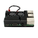 For Raspberry Pi 3B Aluminum Alloy Case, for Raspberry Pi Metal Case with D