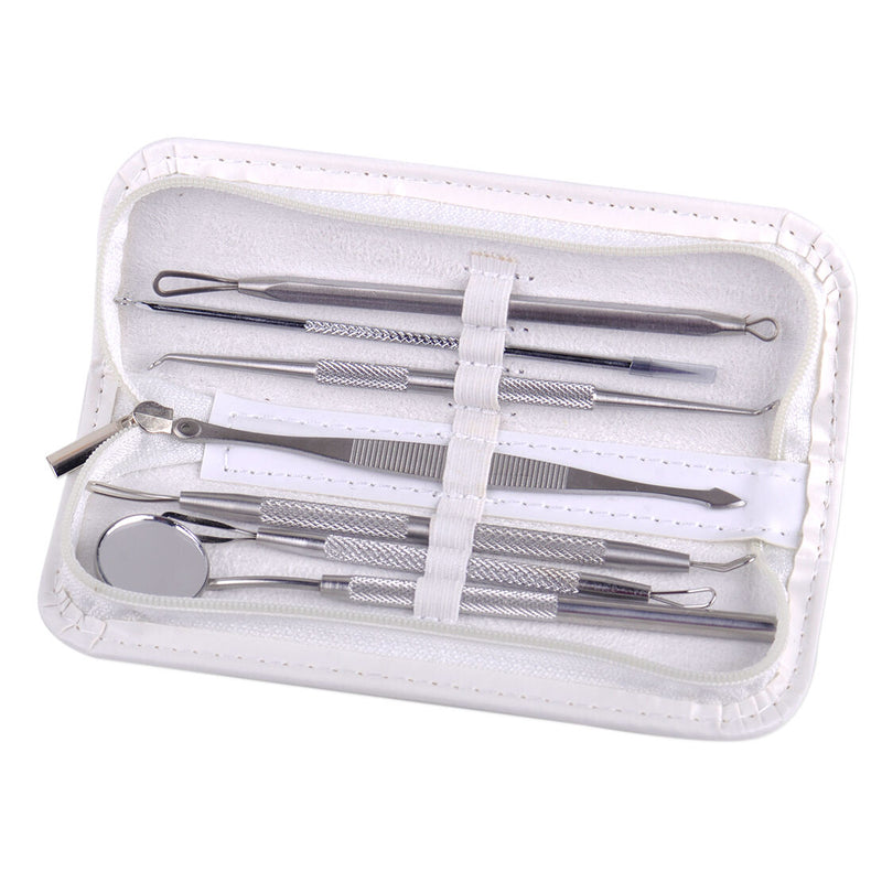 7pcs Blackhead Remover Comedone Extractor Acne Clip Blemish Pimple Removal Tool