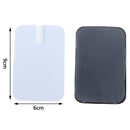 10Pcs 6*9cm Reusable Tens Machine Electrode Pads Body Massager Selfadhesive Pa3C