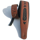 Leather Real Cowhide Guitar Strap for Electric Bass Guitar Adjustable Padde