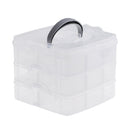 3 Layers Storage Case Jewelry Accessories Nails Craft Beads Jewelry Tool Box