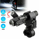Cycling Bike Front Light LED Headlight USB Rechargeable 5 Modes Torch Tail Light