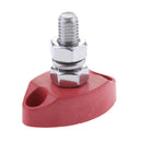 Positive Insulated Battery Power Junction Post Block 1/4 inch 6mm Thread for