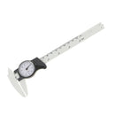 150 mm 6 inch Dial Caliper Plastic Vernier Meter Outside Inside   Black