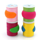 8pcs Thread Spool Huggers Keep Thread Spools From Unwinding Peels Sewing Tool3CX