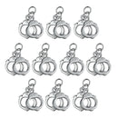 10pcs Handcuff Manacle Charm DIY Handmade Jewelry Making Accessories Sliver
