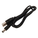 1m USB to DC Power Cable -usb 2.0 for 2.1mm x 5.5mm 5v 2A 2000mA Pip_ES
