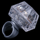 1Pc LED Flashing Light Up Glowing Finger Ring Toys Christmas New Year Party T3C