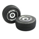 2pcs RC Car Rear Tires fits for 1/12 RC Car WLTOYS 124018 RC Car Truck Accessory