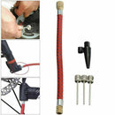 7 Pcs Pump Adaptor Set Kit Needle Valve Connector Foot Bicycle Ball Airbed H0Y3