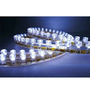 2pcs White 48-LED Side Headlight Daytime Running DRL Driving Strips Shine Lights